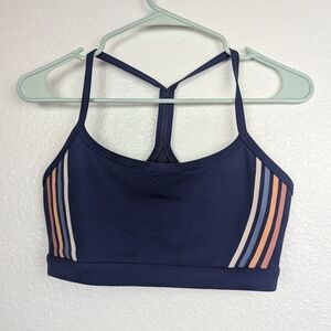 NWOT Spiritual Gangster striped sports bra
